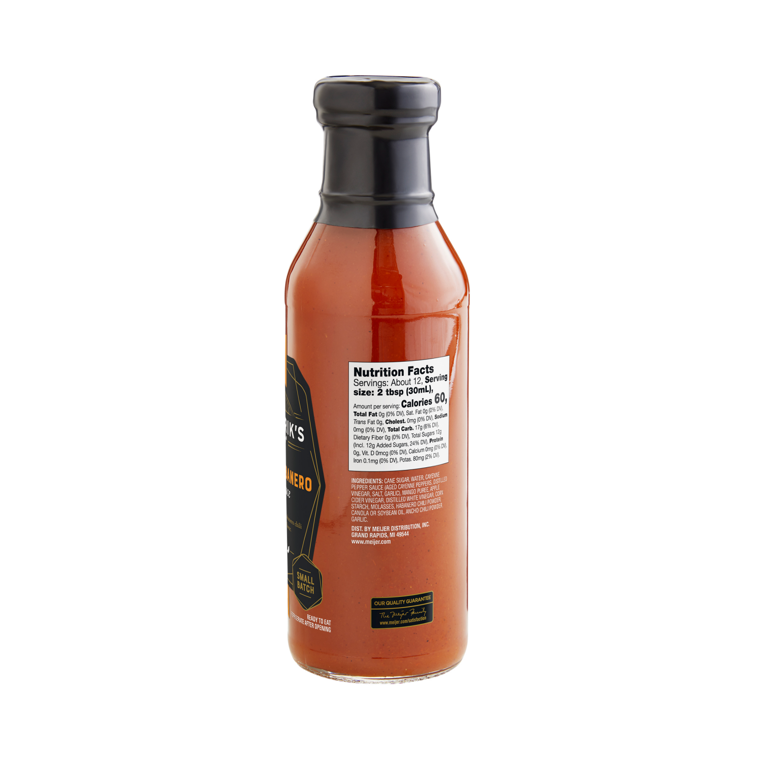 slide 2 of 3, Frederik's By Meijer Frederiks Mango Habanero Wing Sauce, 12 oz