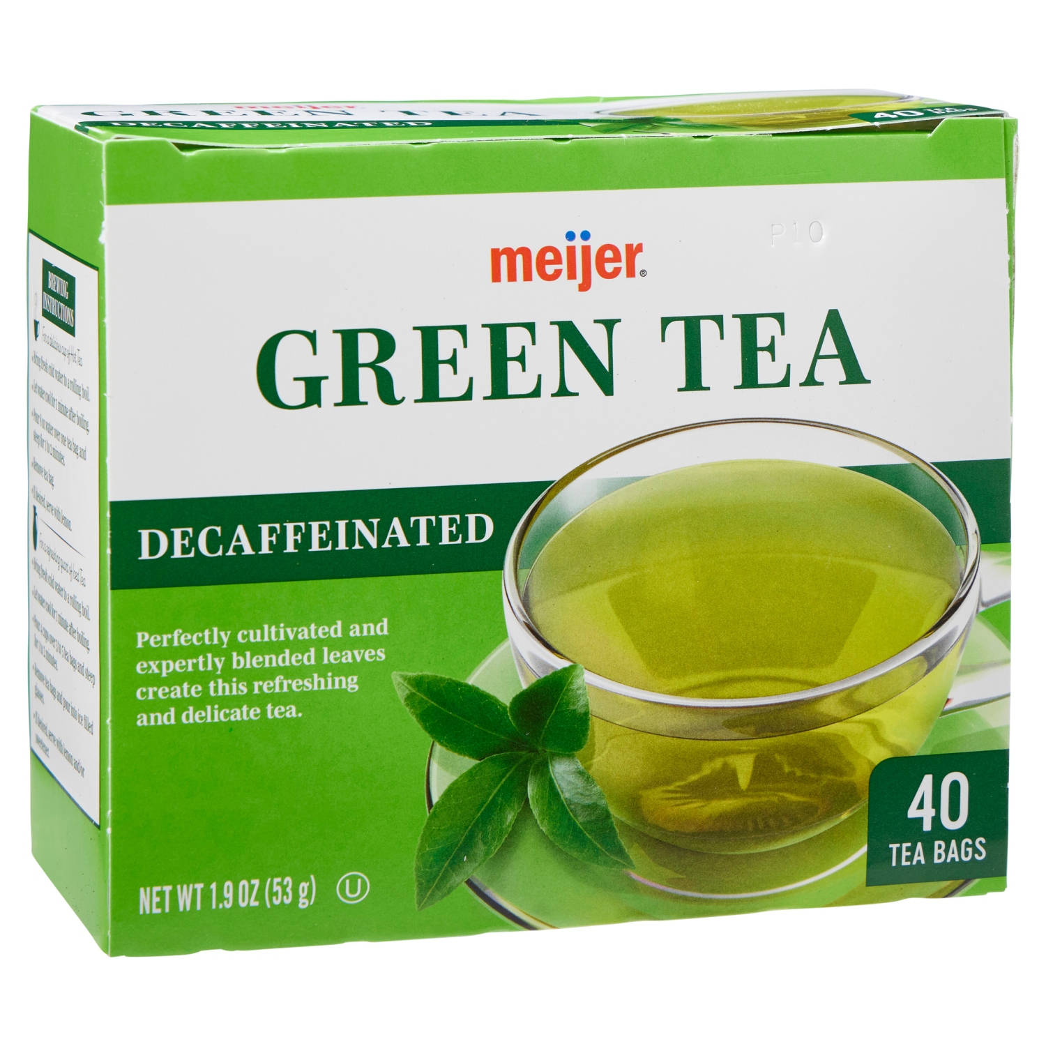 slide 3 of 5, Meijer Decaf Green Tea - 40 ct, 40 ct