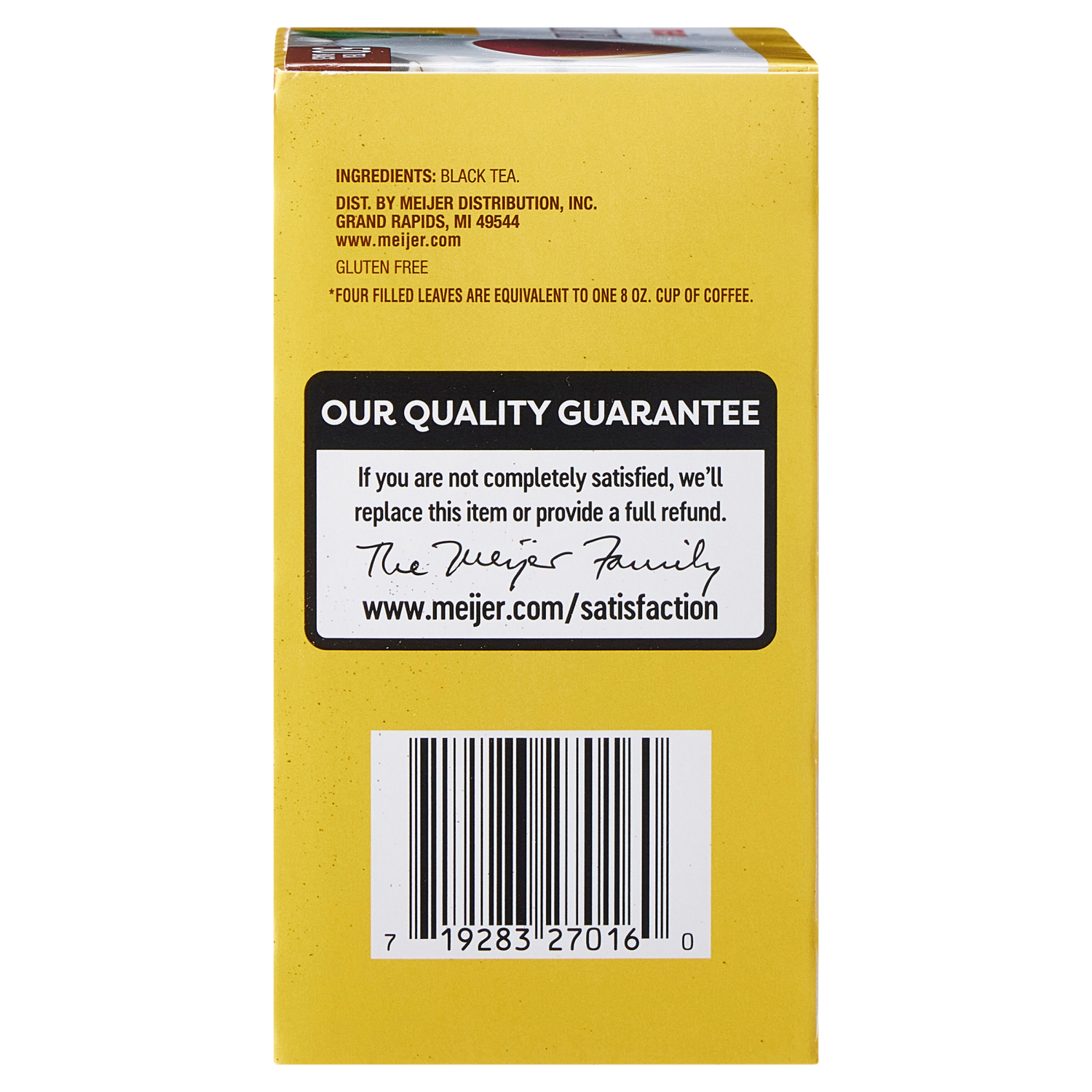 slide 4 of 6, Meijer Black Tea - 50 ct, 50 ct