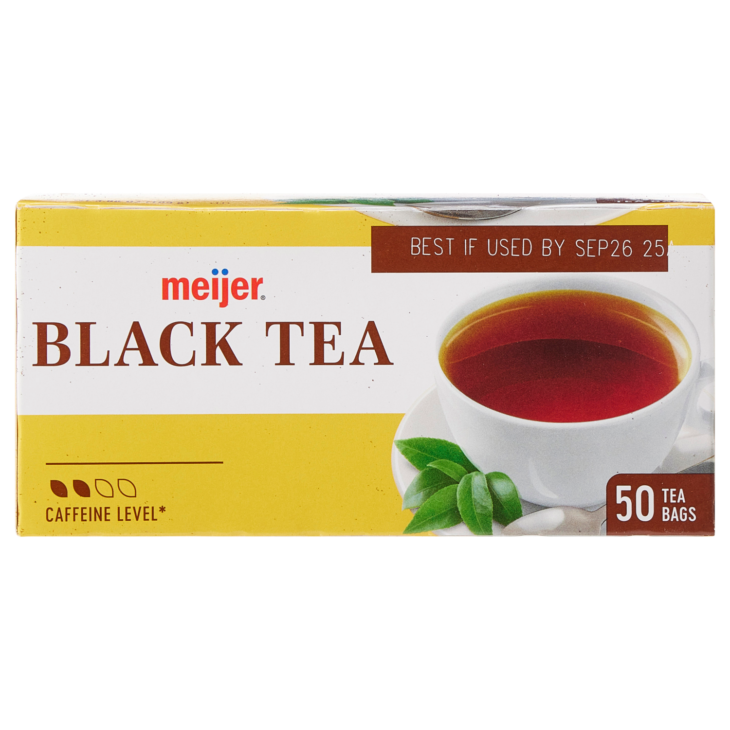 slide 6 of 6, Meijer Black Tea - 50 ct, 50 ct