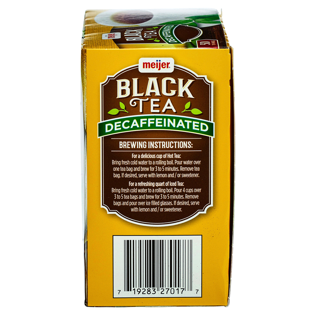 slide 2 of 3, Meijer Black Tea, 50 ct