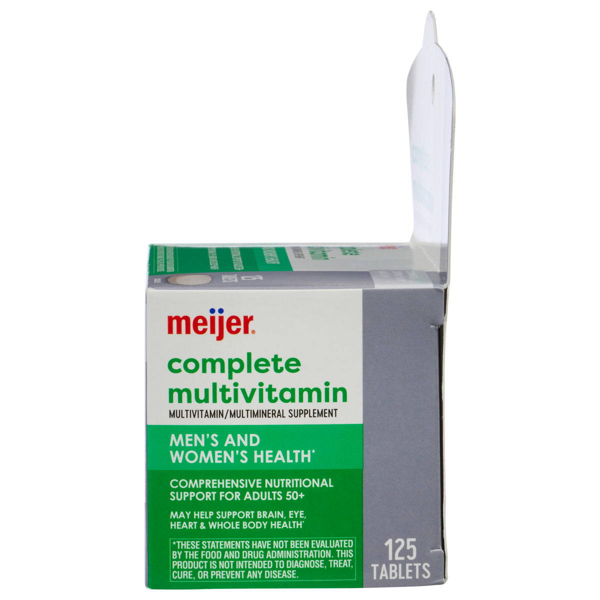 slide 4 of 4, Meijer Complete Adults 50+ Multivitamin, 125 ct