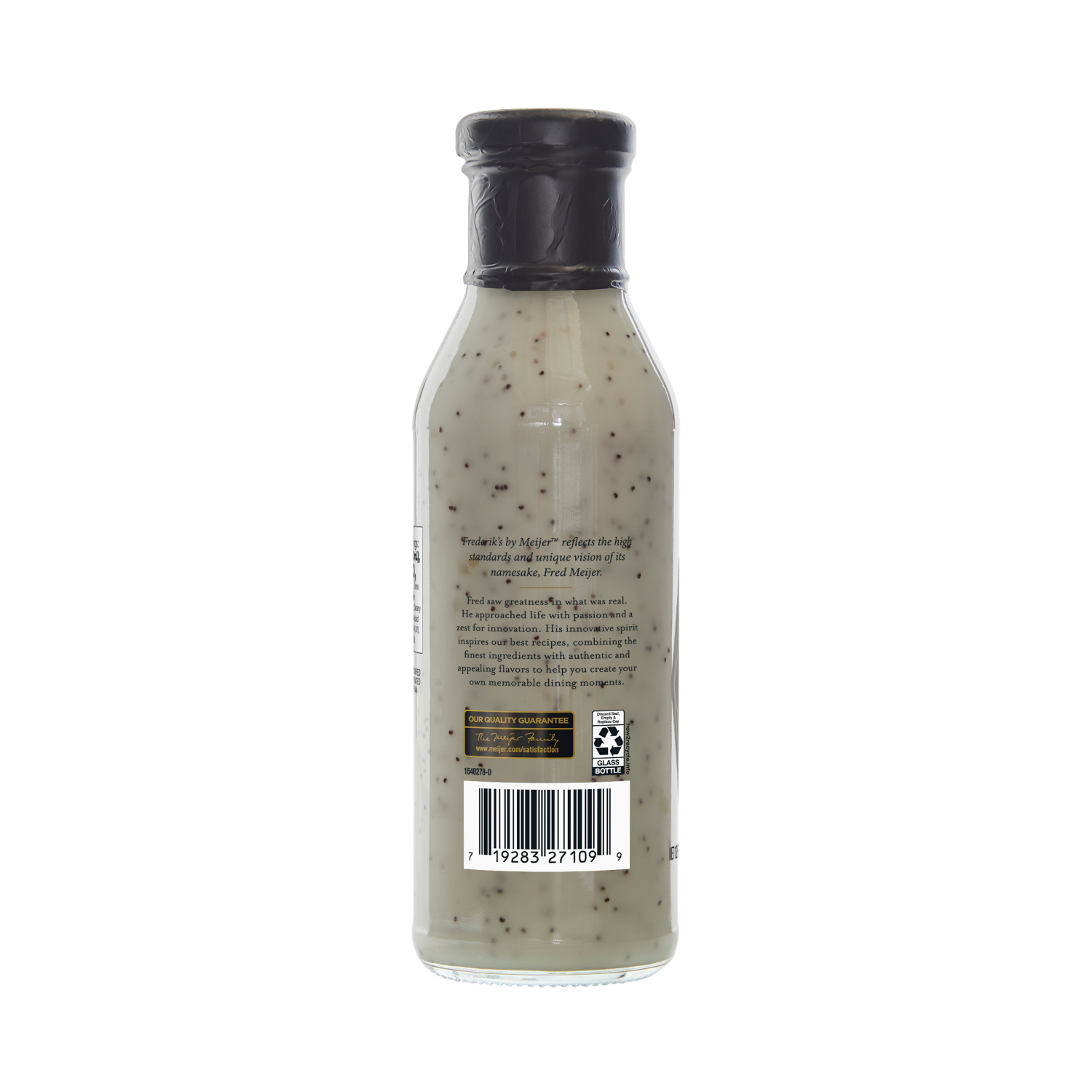 slide 3 of 3, Frederik's By Meijer FREDERIK's POPPYSEED SALAD DRESSING 12 OZ, 12 oz