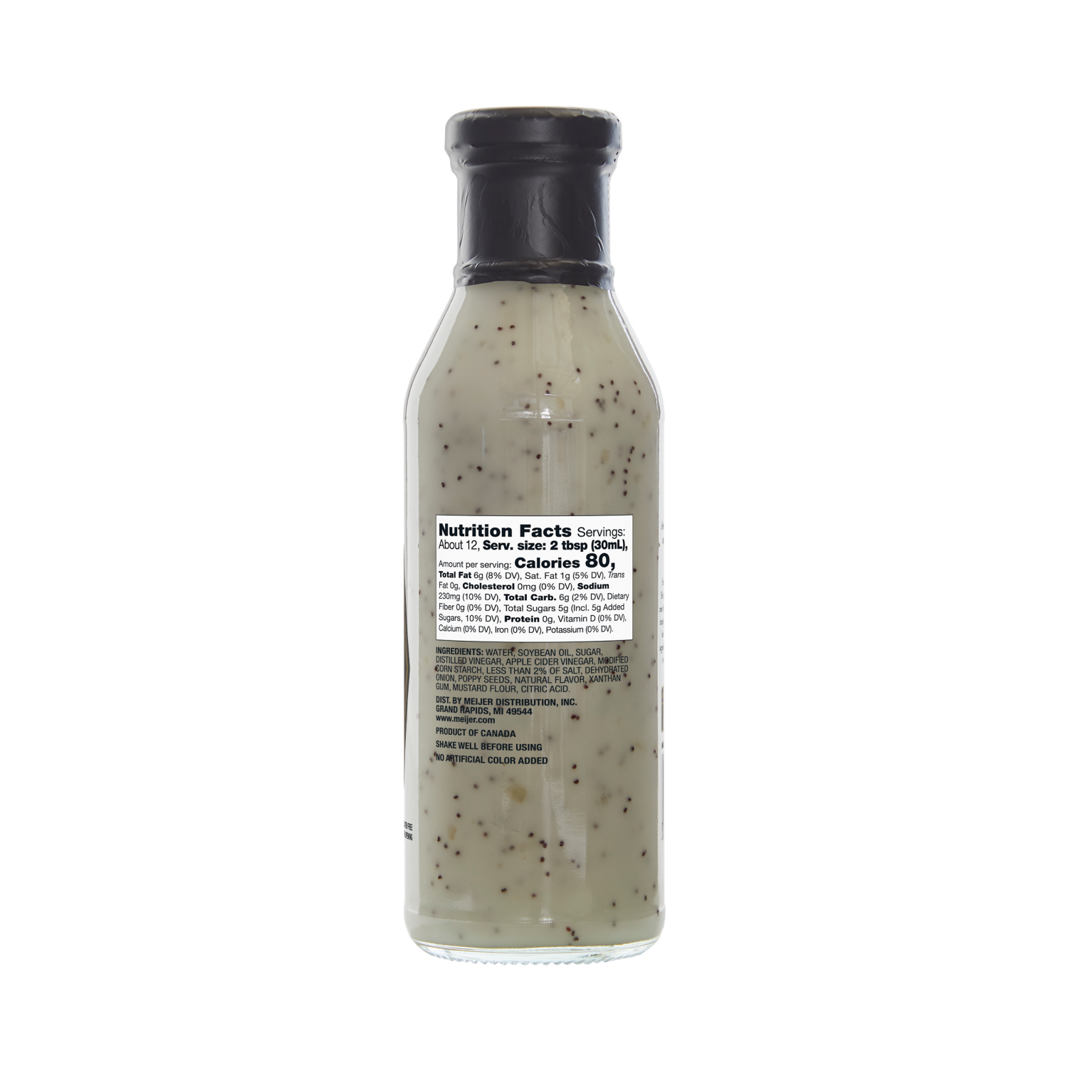 slide 2 of 3, Frederik's By Meijer FREDERIK's POPPYSEED SALAD DRESSING 12 OZ, 12 oz