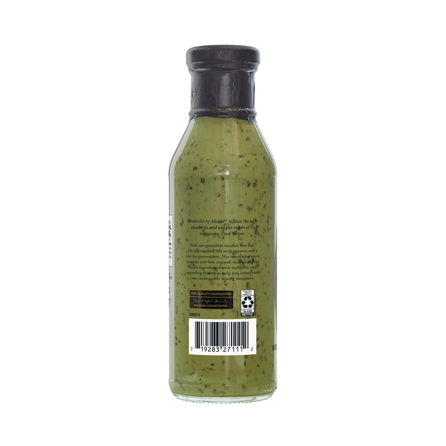 slide 2 of 3, Frederik's By Meijer FREDERIK's CILANTRO AVOCADO SALAD DRESSING 12 OZ, 12 oz