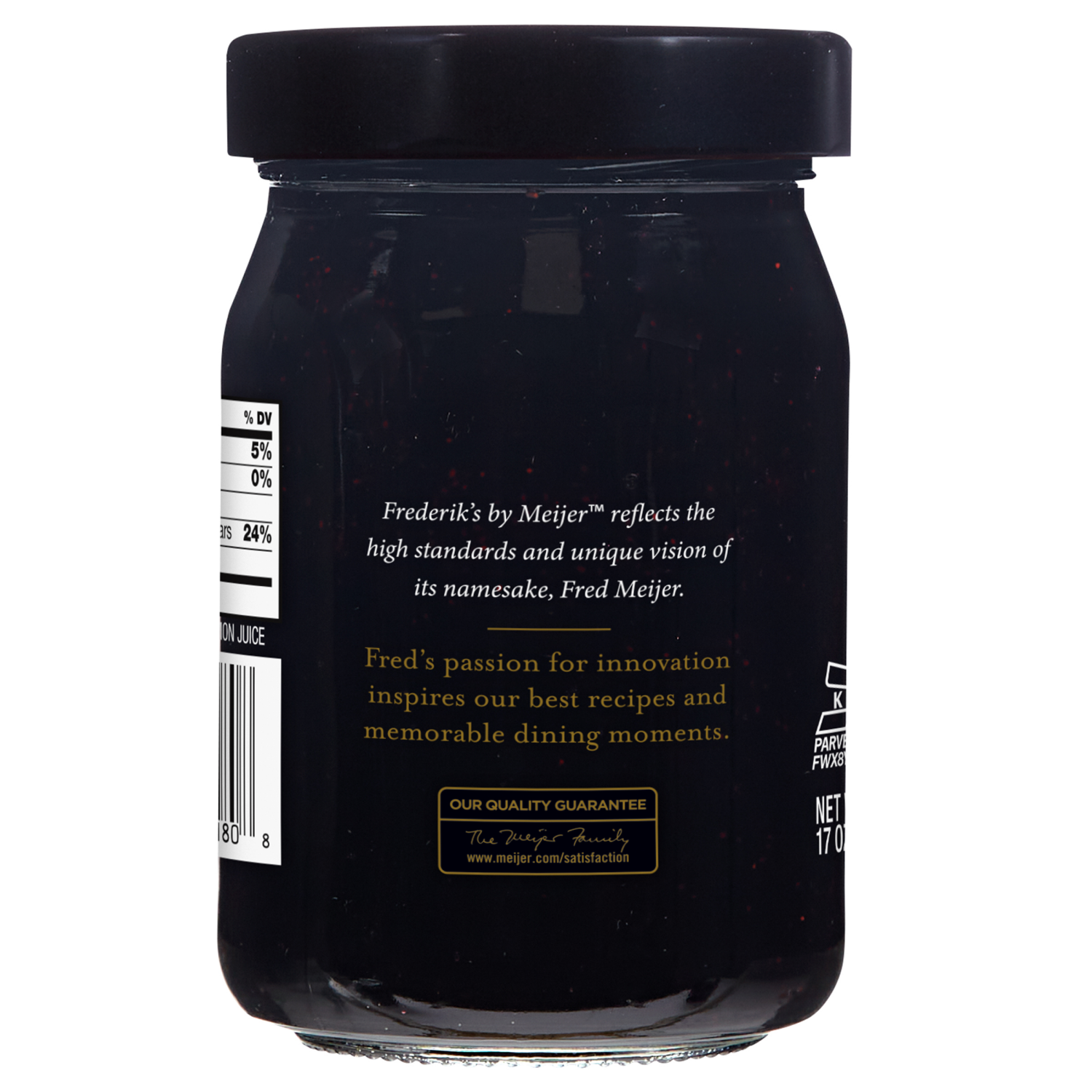 slide 3 of 3, FREDERIKS BY MEIJER Frederik's By Meijer Wild Blueberry Preserves, 17 oz, 17 oz