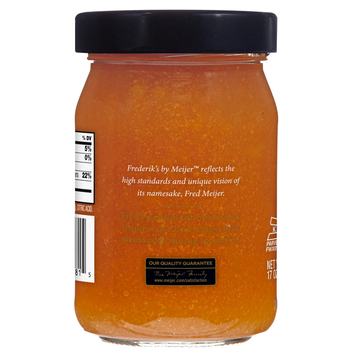 slide 2 of 2, FREDERIKS BY MEIJER Frederik's by Meijer Peach Preserves, 17 oz, 17 oz