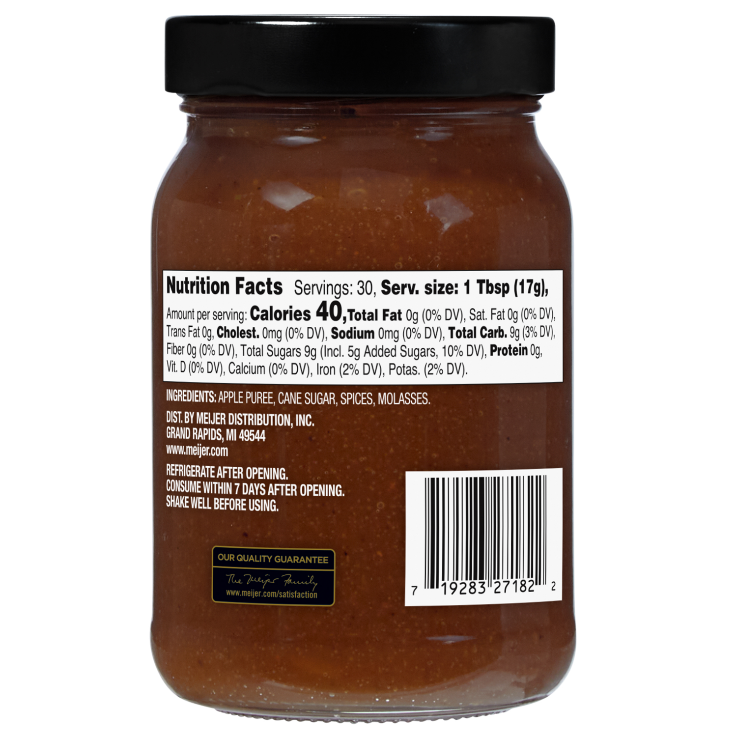 slide 3 of 3, FREDERIKS BY MEIJER Frederiks Apple Butter, Meijer, Apple Butter, - 18 oz, 18 oz