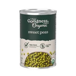 True Goodness Organic Sweet Peas, 15 Oz