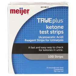 Meijer Ketone Test Strips