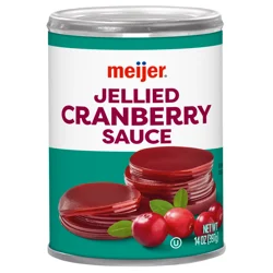 Meijer Canned Cranberry Sauce Jellied 14 oz
