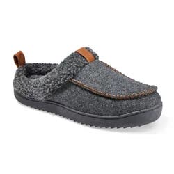 Falls Creek Men's Lee Slipper, Charcoal, Size M