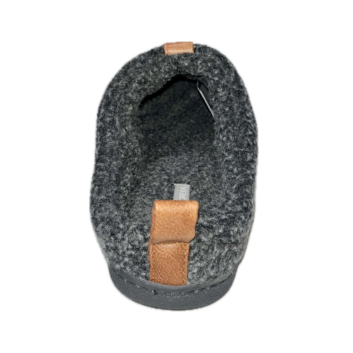 slide 2 of 8, Falls Creek Men's Lee Slippers, Charcoal, Size L, LG
