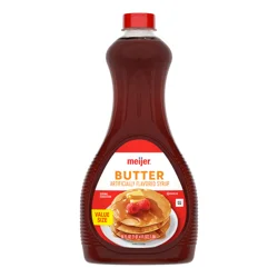 Meijer Butter Flavored Syrup, 36 Oz