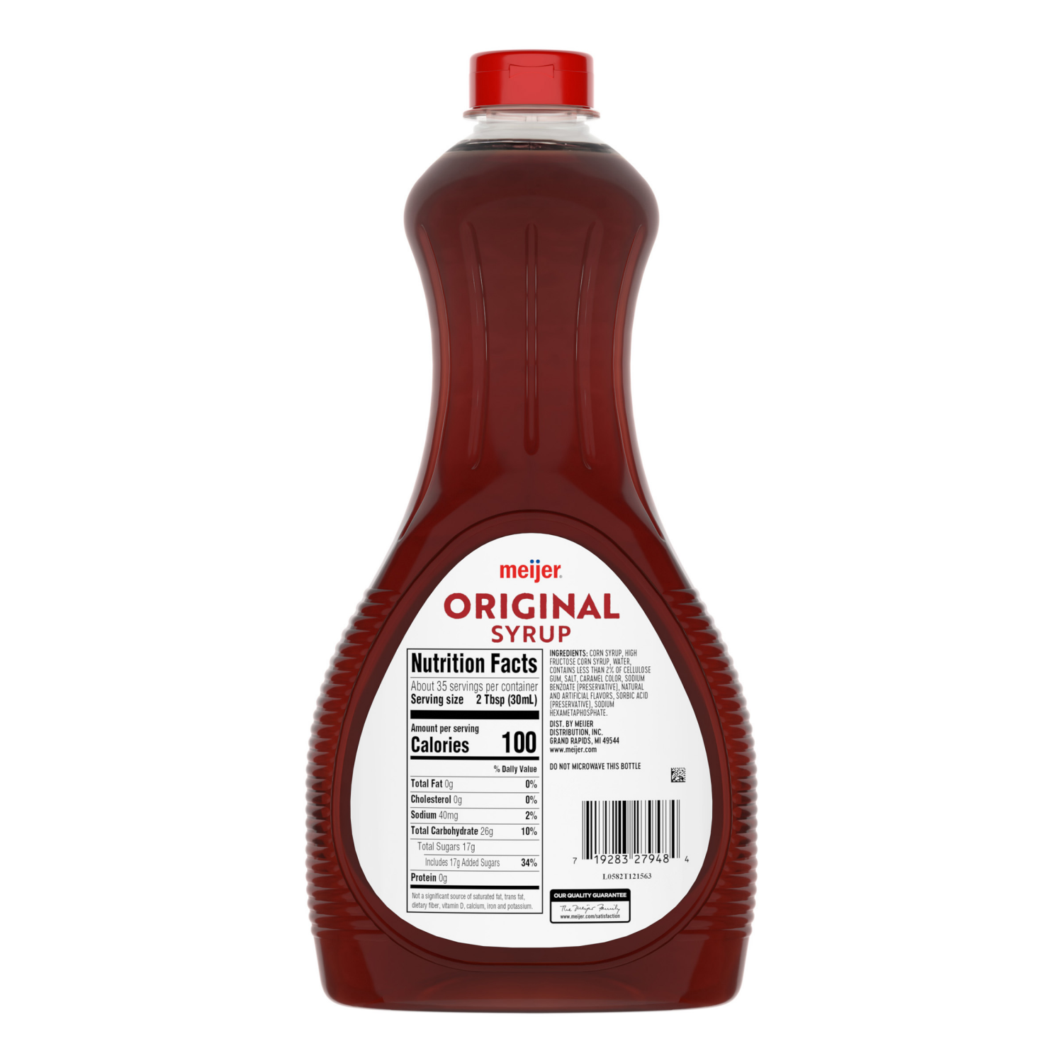 slide 2 of 2, Meijer Original Syrup, 36 oz, 36 oz