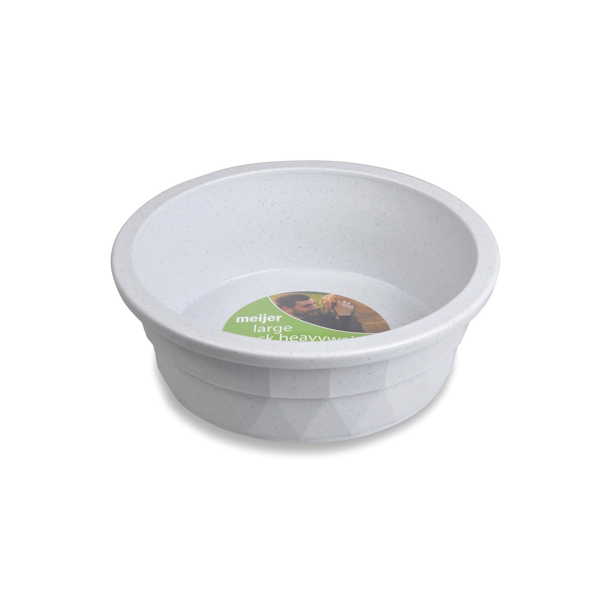 slide 2 of 3, Meijer Heavyweight Crock Pet Dish, Large, 52 oz