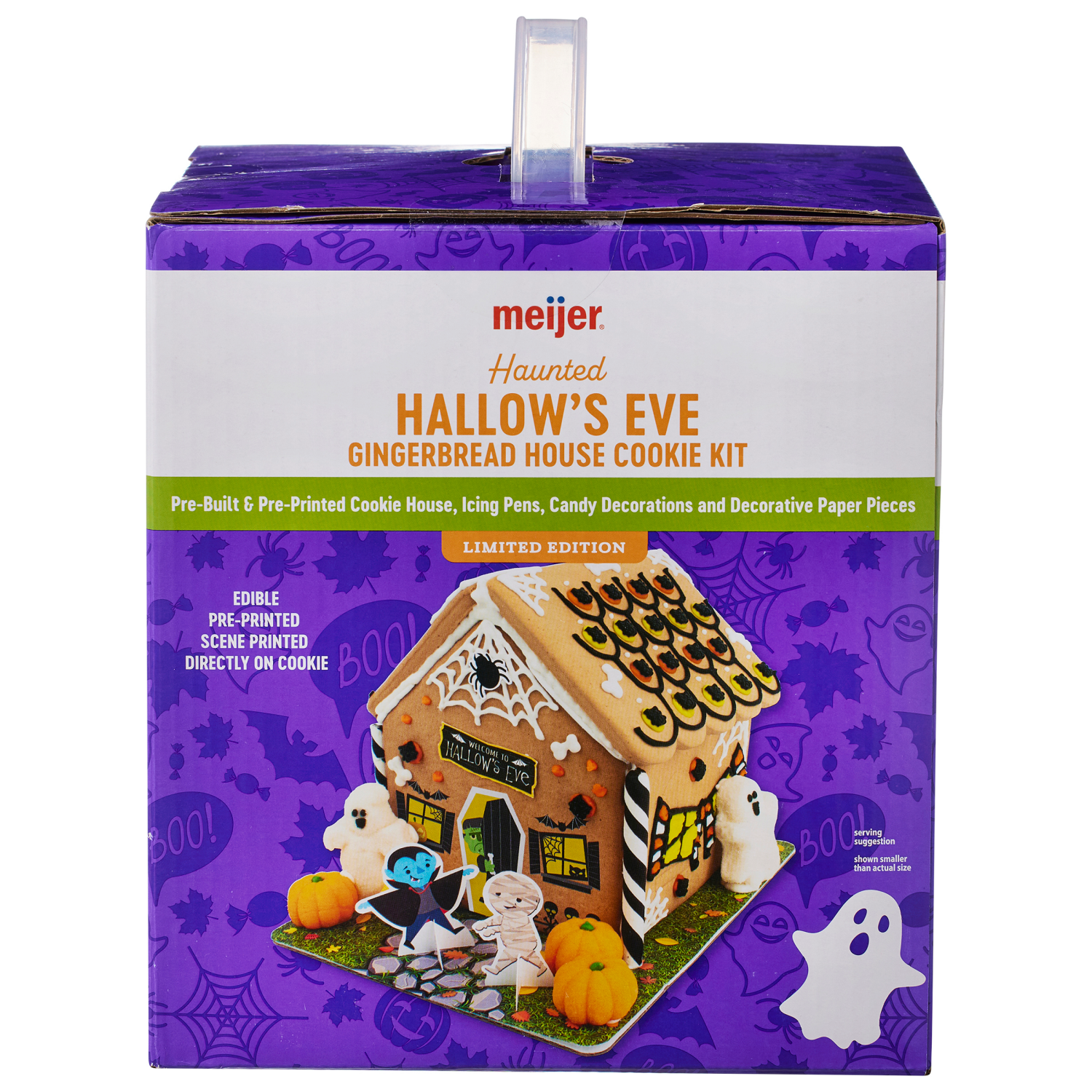 slide 3 of 3, Meijer Hallow's Eve Gingerbread House Kit, 1 ct