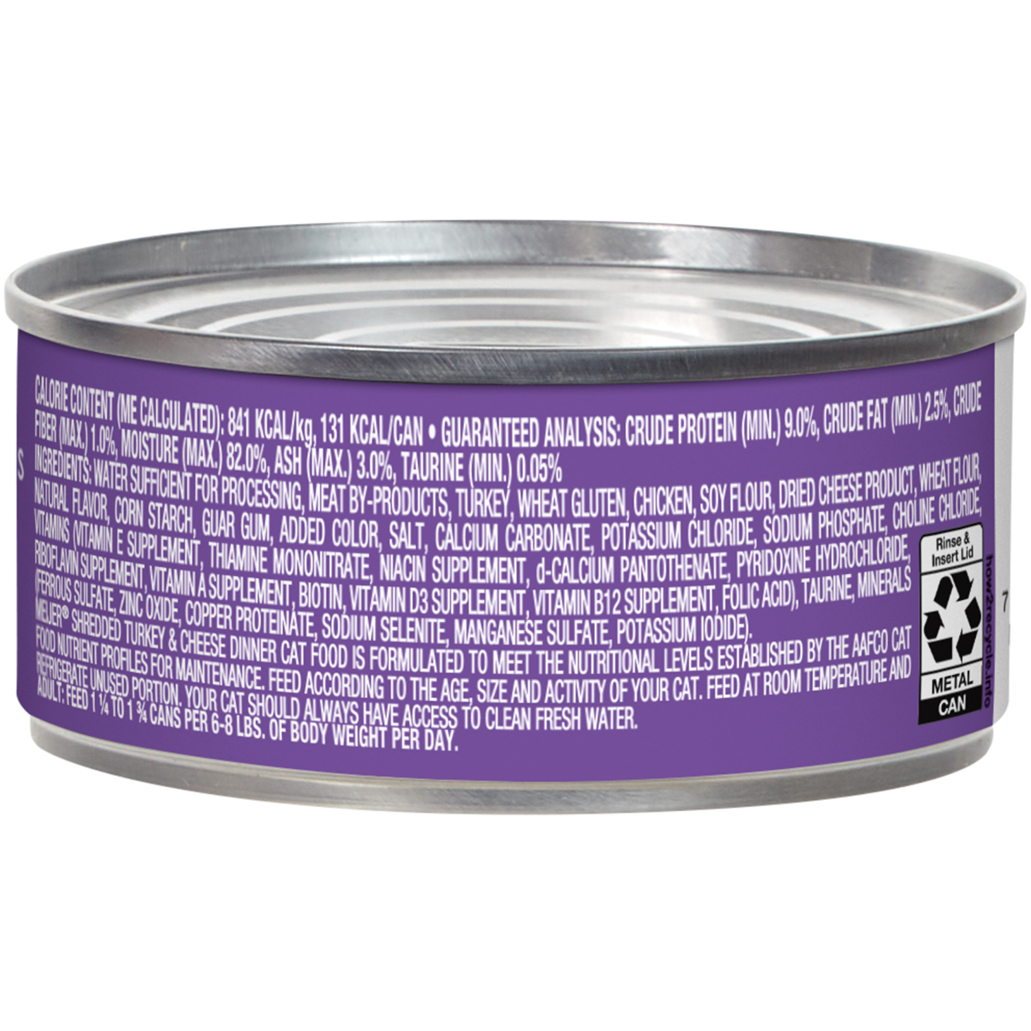 slide 3 of 3, Meijer Wet Cat Turkey and Cheese in Gravy 5.5oz, 5.5 oz