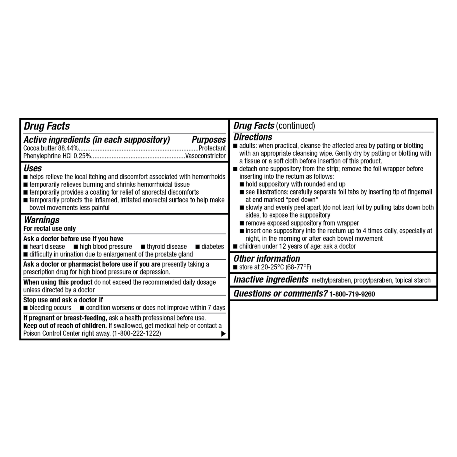 slide 2 of 6, Meijer Hemorrhoidal Suppositories, 24 ct