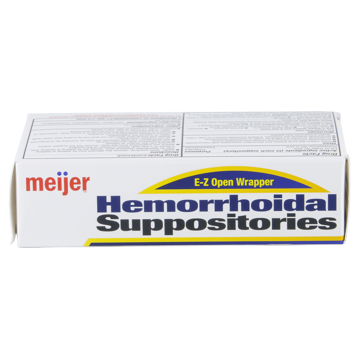 slide 3 of 5, Meijer Hemorrhoidal Suppositories, 24 ct