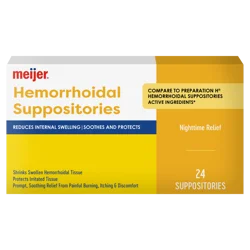 Meijer Hemorrhoidal Suppositories