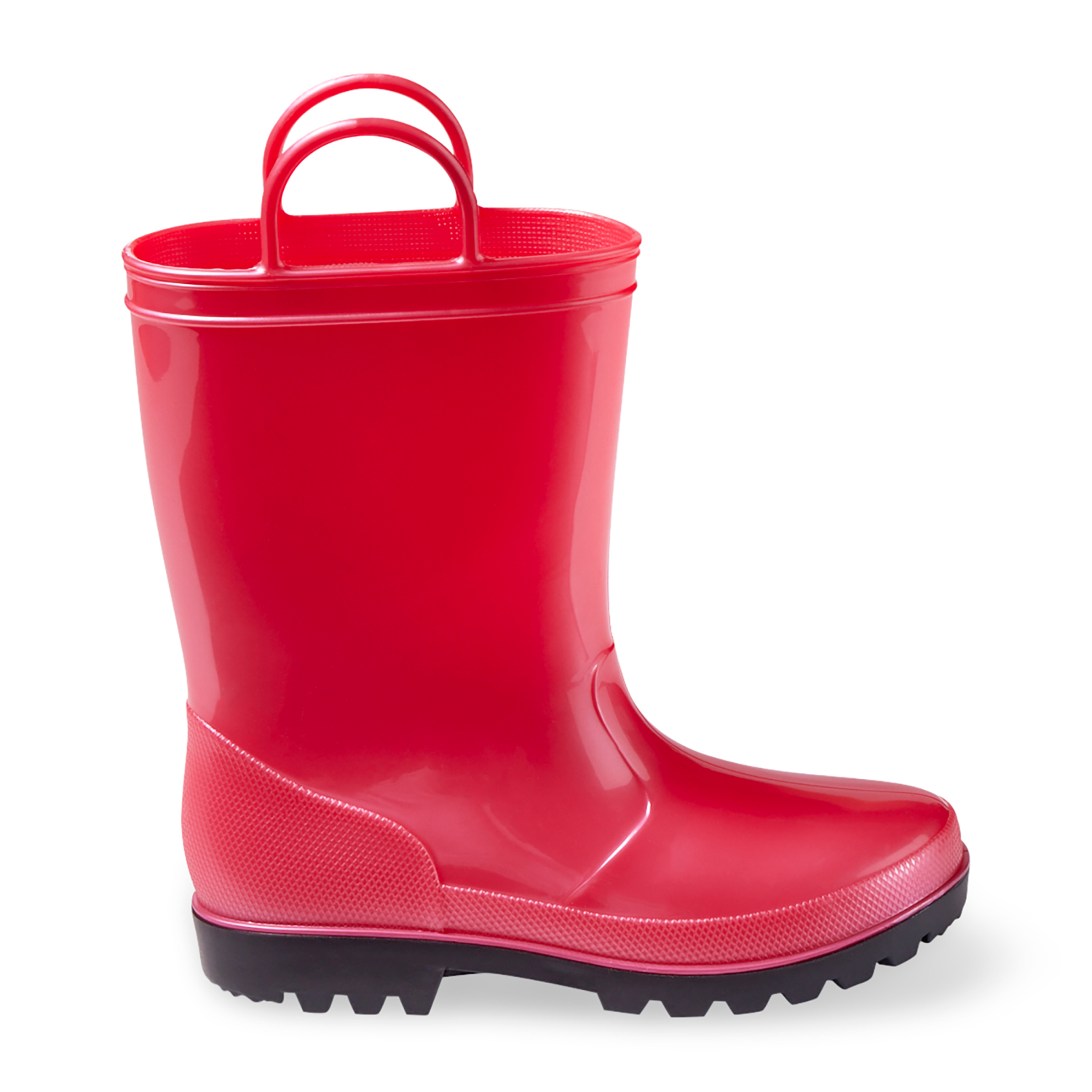 slide 5 of 6, Falls Creek Girl Pearl Pink Rain boot size 3, 1 ct