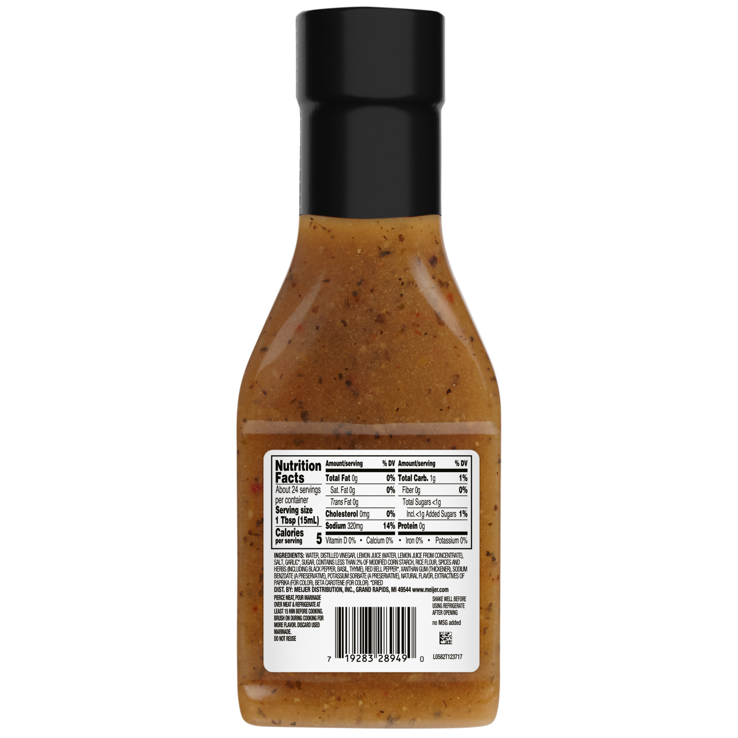 slide 2 of 2, Meijer Herb & Garlic Marinade, 12.25 oz