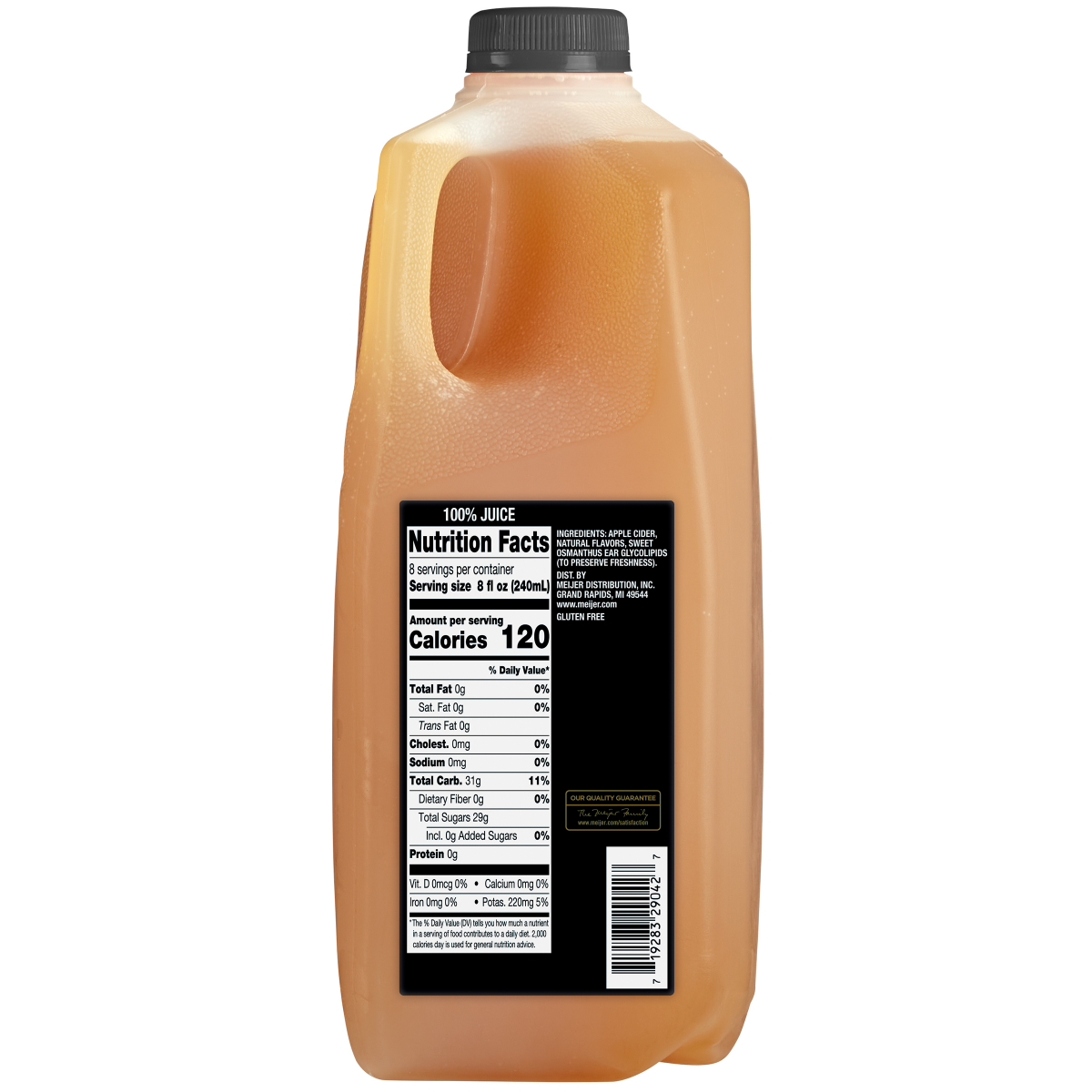 slide 2 of 2, FREDERIKS BY MEIJER Frederik's by Meijer Apple Pie Cider, , 1/2 Gallon - 64 fl oz, 64 fl oz