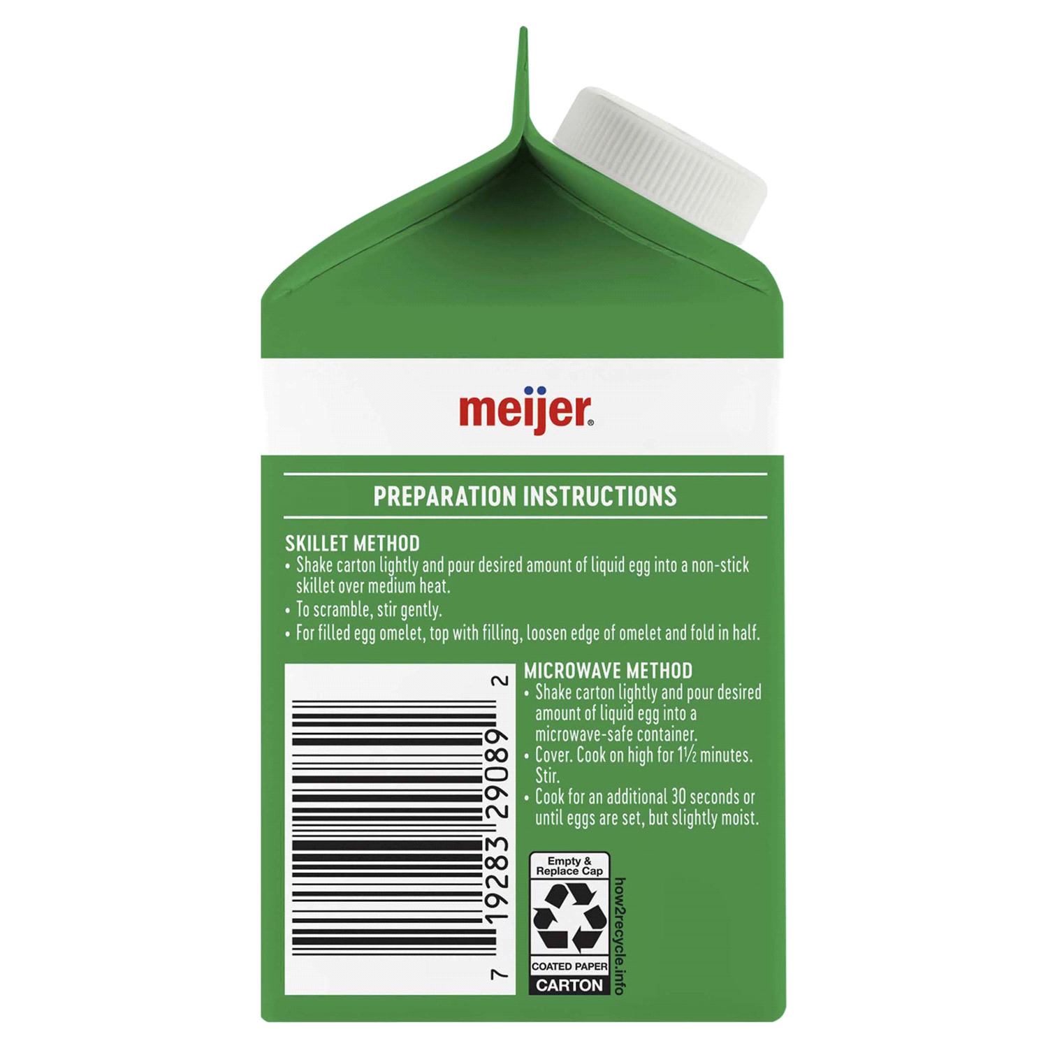 slide 2 of 3, Meijer No Break 100% Liquid Egg Whites, 16 oz