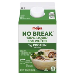 Meijer No Break 100% Liquid Egg Whites