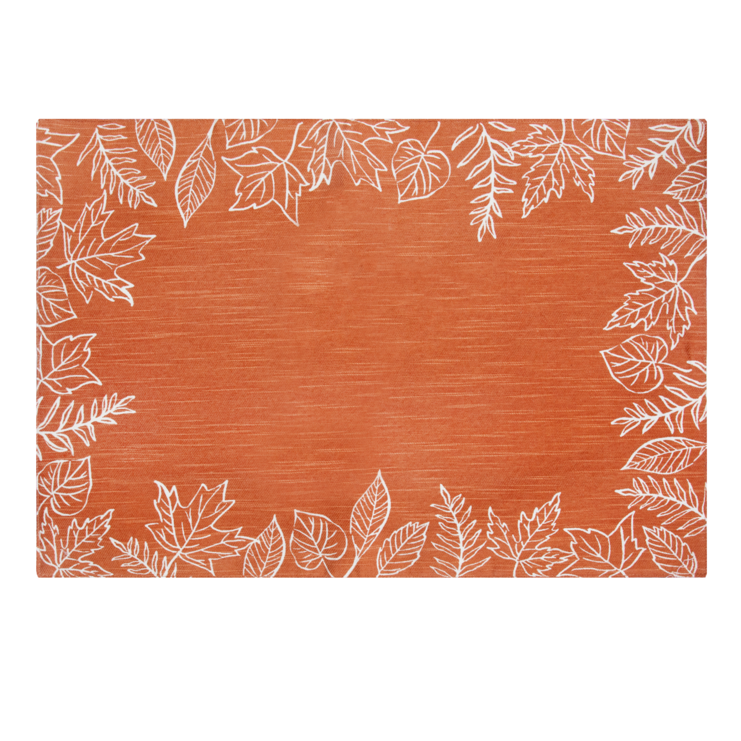 slide 1 of 1, CREATE DECORATE CELEBRATE CDC Harvest Boarder Terracotta Placemat, 13 in x 19 in, 13 in x 19 in