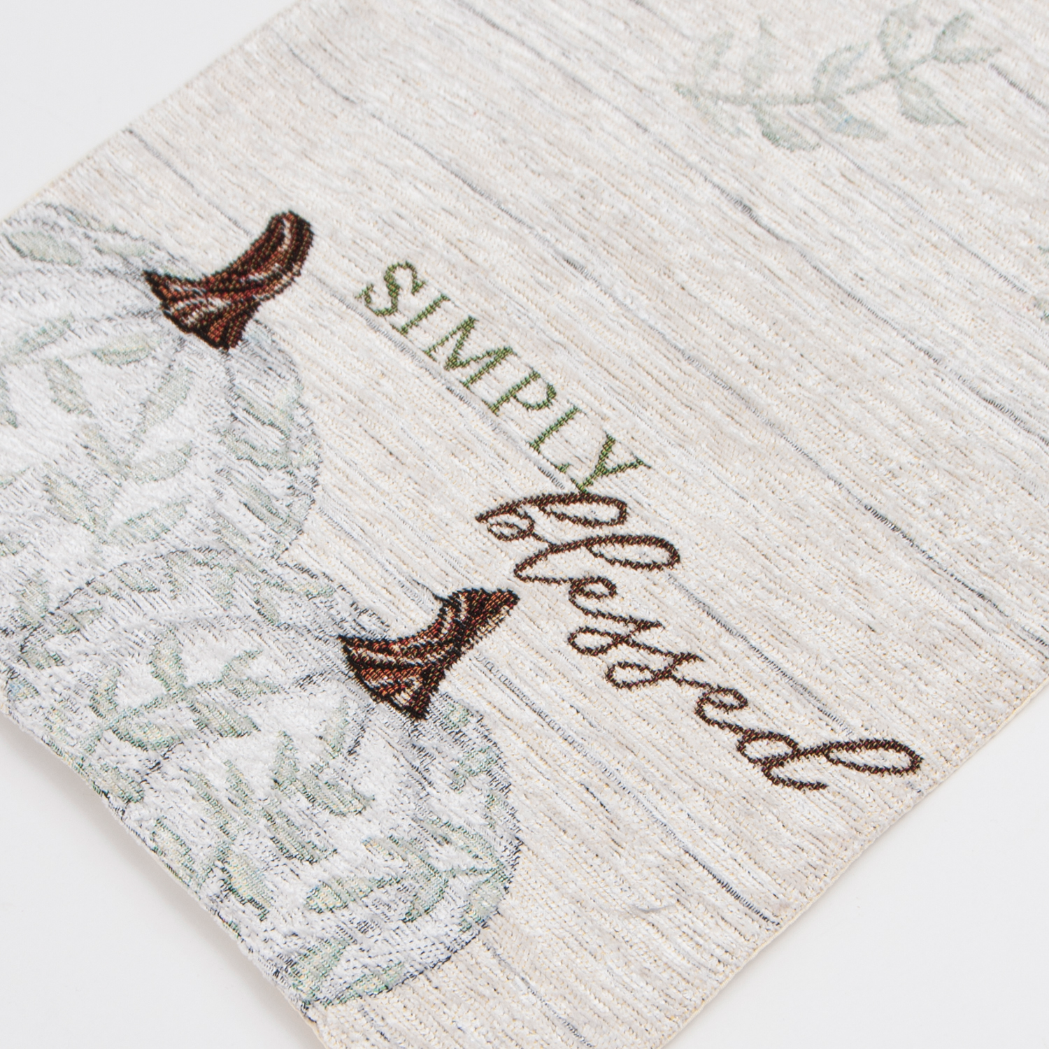 slide 2 of 4, CREATE DECORATE CELEBRATE CDC Harvest Blessed Vine Pumpkins S Multi, Woven Tapestry Runner, 13 in x 72 in, 13 in x 72 in