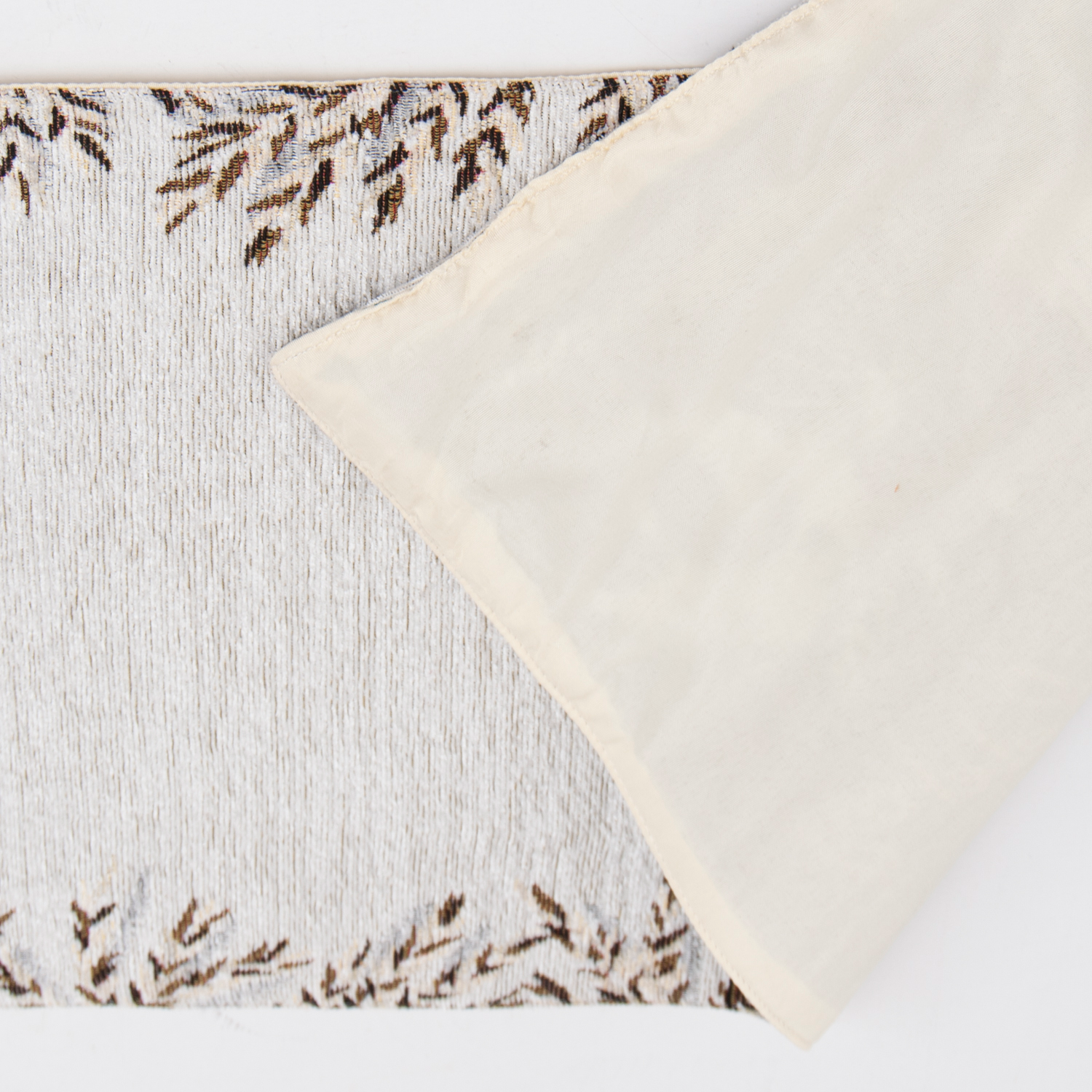 slide 3 of 3, CREATE DECORATE CELEBRATE CDC Harvest Pumpkin Wheat S Multi, Woven Tapestry Runner, 13 in x 72 in, 13 in x 72 in