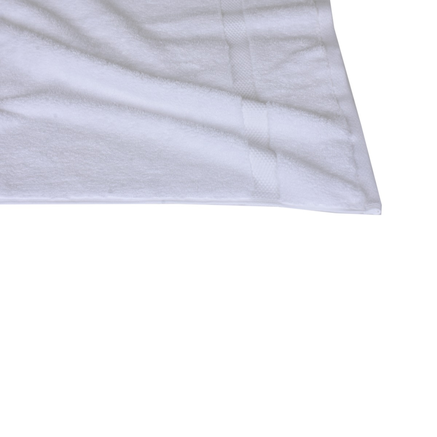 slide 4 of 4, Room & Retreat Luxury Bath Towel, 20 in x 58 in, Bright White, 30 in x 58 in