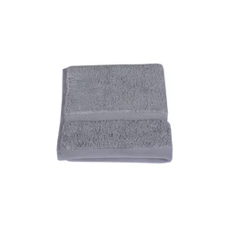 Room & Retreat Luxury Hand Towel, 16 in x 30 in, Quiet Gray