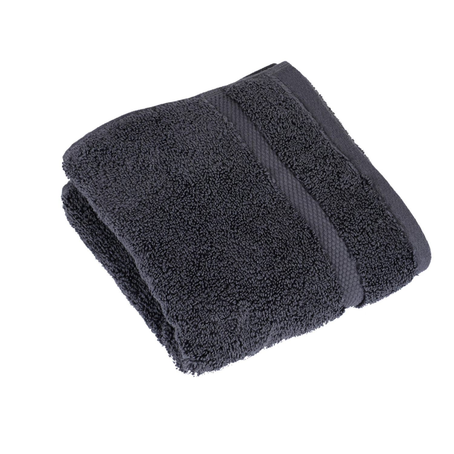 slide 4 of 5, Room & Retreat Luxury Hand Towel, 16 in x 30 in, Quiet Shade, 16 x 30 in