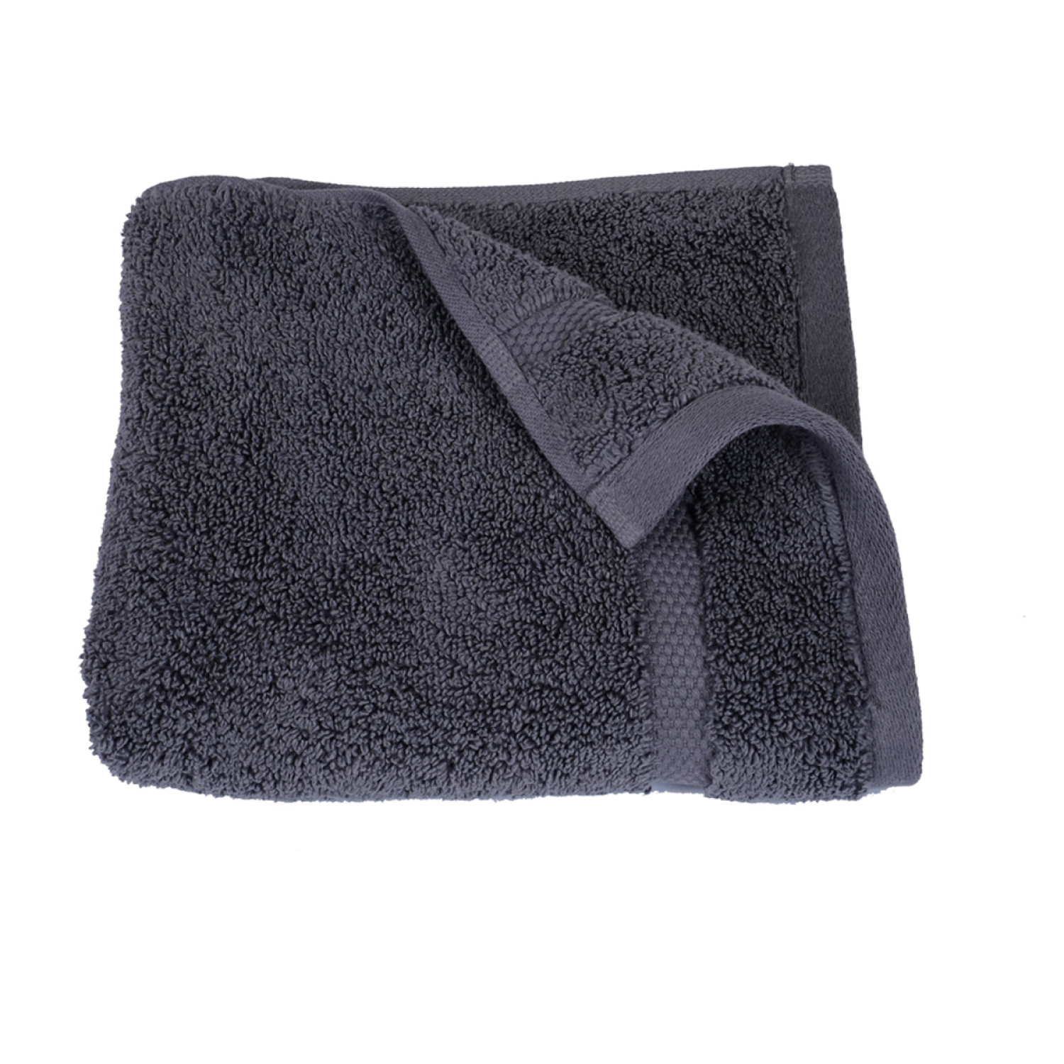 slide 3 of 5, Room & Retreat Luxury Hand Towel, 16 in x 30 in, Quiet Shade, 16 x 30 in