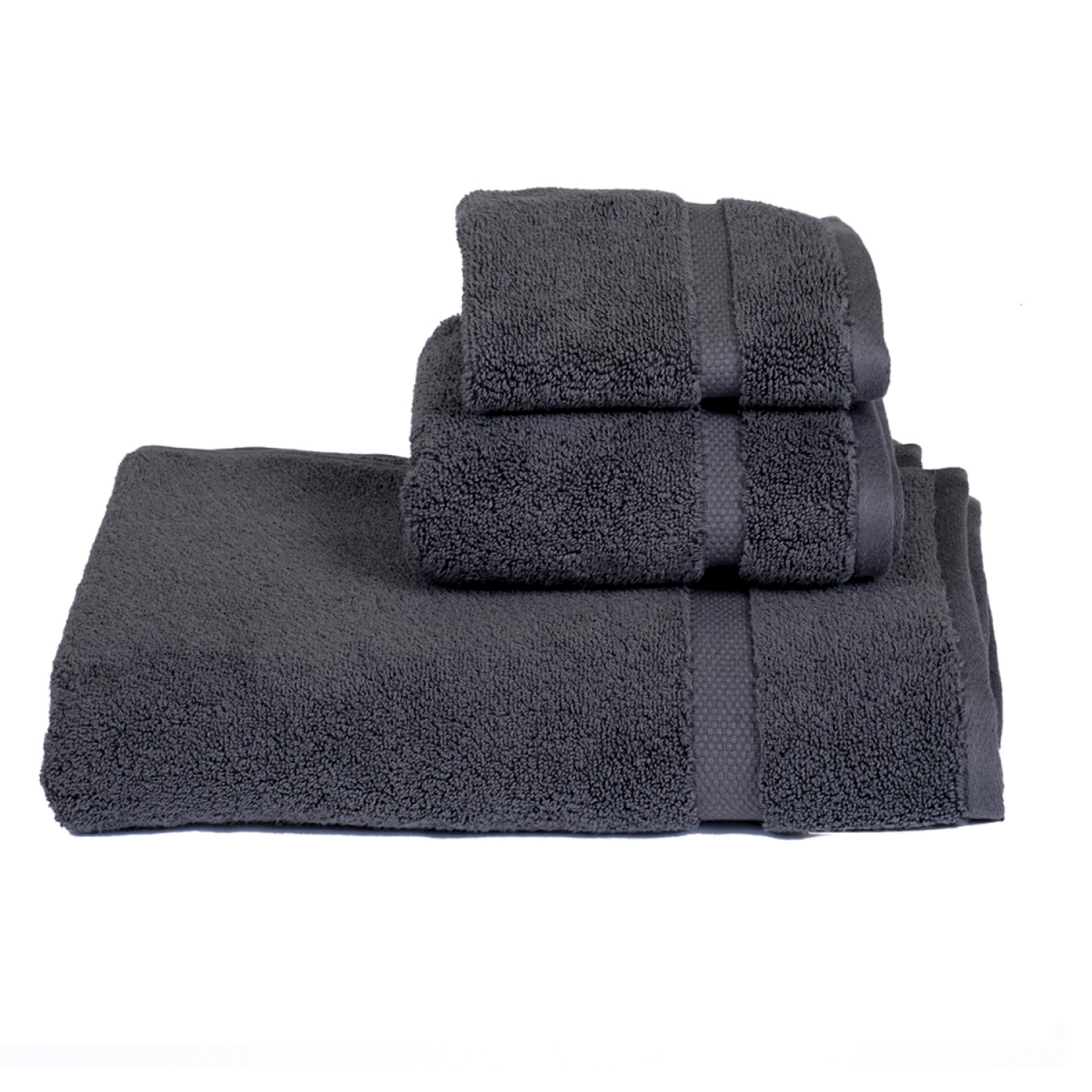 slide 2 of 3, Room & Retreat Luxury Washcloth, 13 in x 13 in, Quiet Shade, 13 in x 13 in