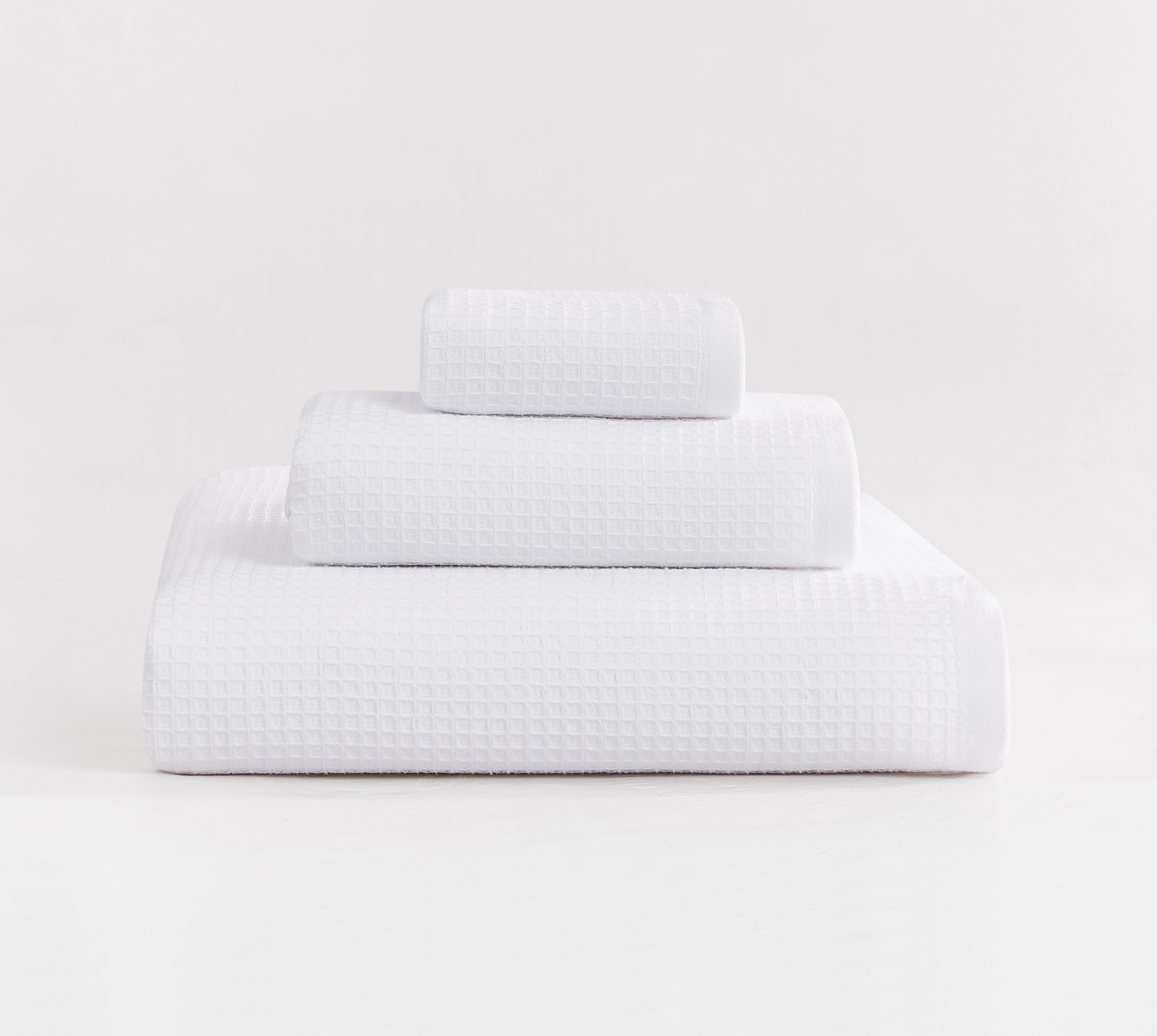 slide 3 of 4, Room & Retreat Textured Hand Towel White, 1 ct