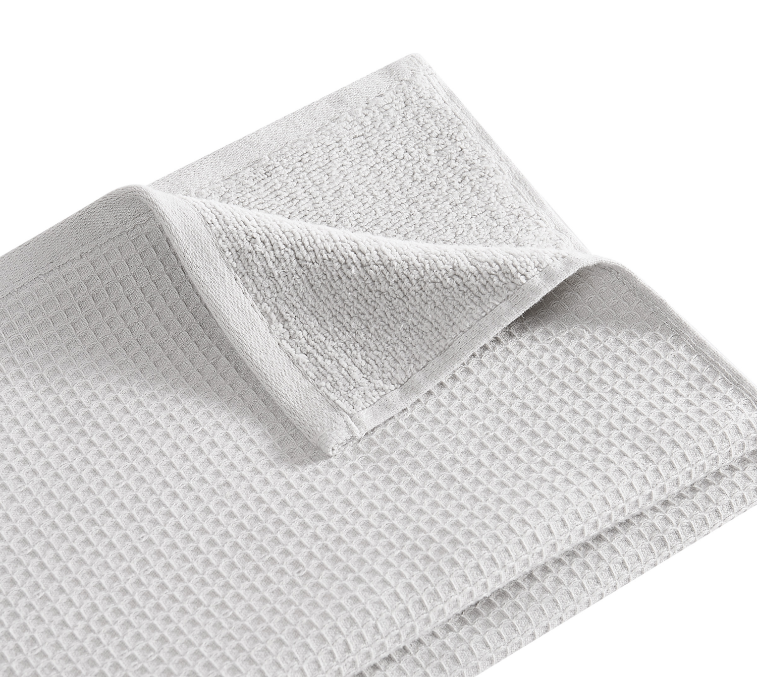 slide 4 of 4, Room & Retreat Textured Bath Towel Gray, 1 ct