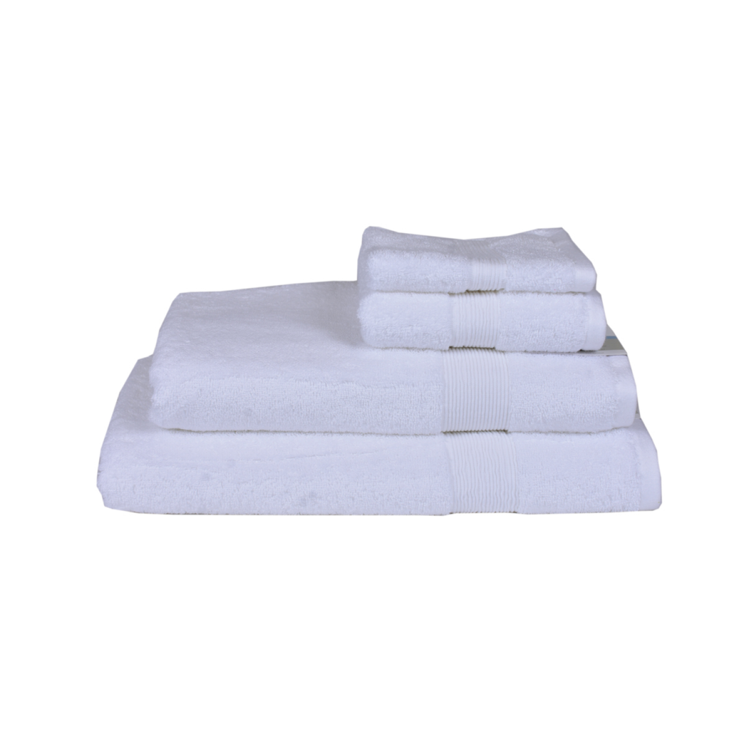 slide 4 of 4, Room & Retreat Performance Hand Towel, 16 in x 28 in, White, 16 in x 28 in