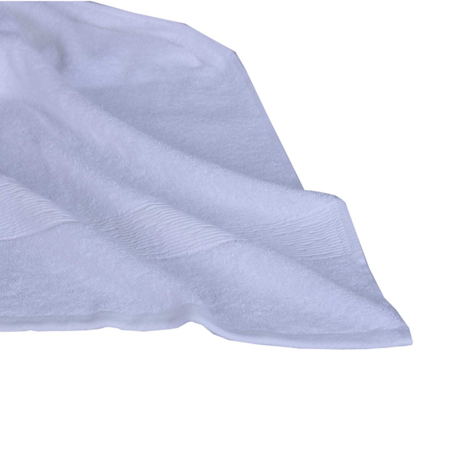 slide 3 of 3, Room & Retreat Performance Washcloth, 13 in x 13 in, White, 13 in x 13 in