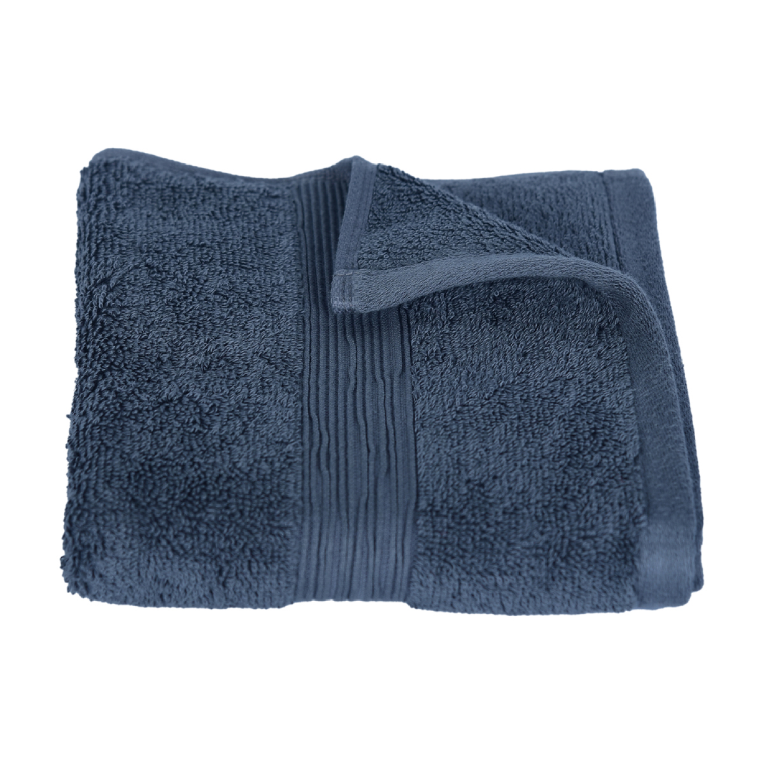slide 5 of 5, Room & Retreat Performance Hand Towel, 16 in x 28 in, Dark Gray, 16 in x 28 in