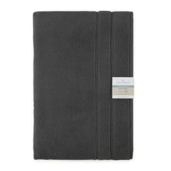 Room & Retreat Performance Textured Bath Towel, 30 in x 56 in, Dark Gray