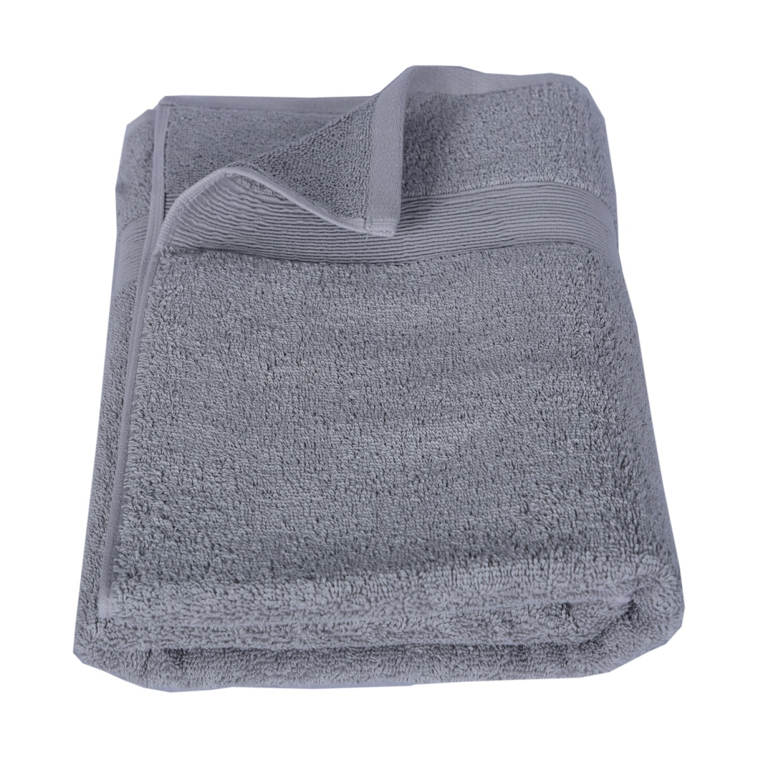 slide 2 of 4, Room & Retreat Performance Bath Sheet, 33 in x 65 in, Light Gray, 33 x 65 in