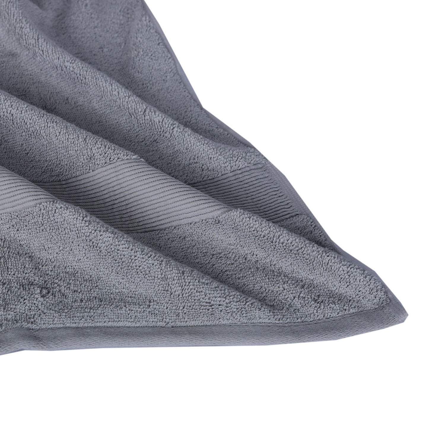 slide 4 of 4, Room & Retreat Performance Bath Sheet, 33 in x 65 in, Light Gray, 33 x 65 in