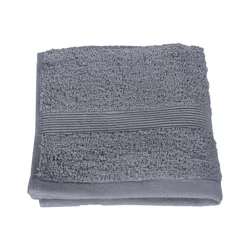 Room & Retreat Performance Washcloth, 13 in x 13 in, Light Gray