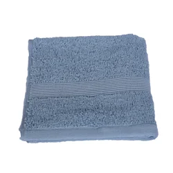 Room & Retreat Performance Washcloth, 13 in x 13 in, Light Blue