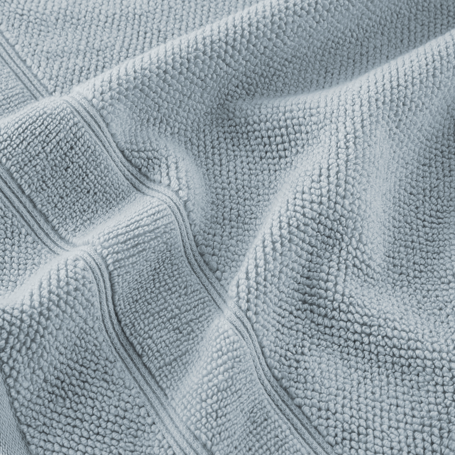 slide 2 of 2, Room & Retreat Performance Textured Bath Sheet, 33 in x 65 in, Light Blue, bath sheet