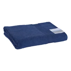 Room & Retreat Performance Bath Towel, 30 in x 56 in, Indigo